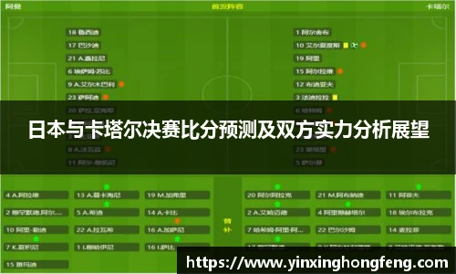 日本与卡塔尔决赛比分预测及双方实力分析展望
